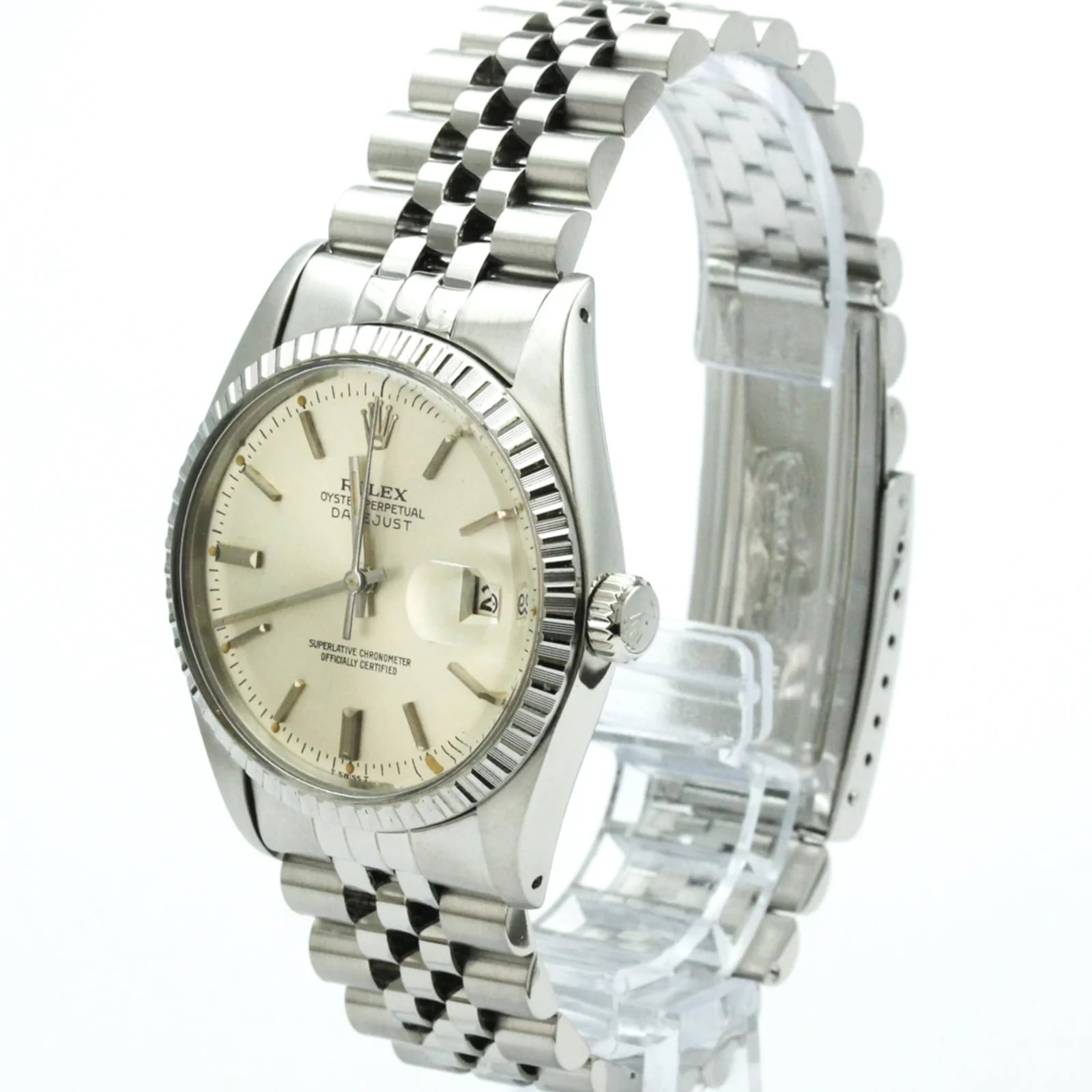 Rolex — Rolex Datejust Automatic Stainless Steel — Watch — resale