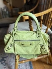 Balenciaga — Balenciaga F/W 2004 Pistachio Twiggy , Very /HTF - Rehabbed/As Is — Handbag — resale