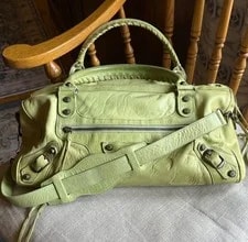 Balenciaga F/W 2004 Pistachio Twiggy , Very /HTF - Rehabbed/As Is 3