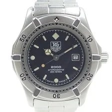 Tag Heuer — Tag Heuer 962.015 Professional 2000 Series Good Quartz Black Dial 32mm SS — Watch — resale