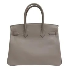 Hermes Birkin 30 8F Etain Z Stamp Metal 2