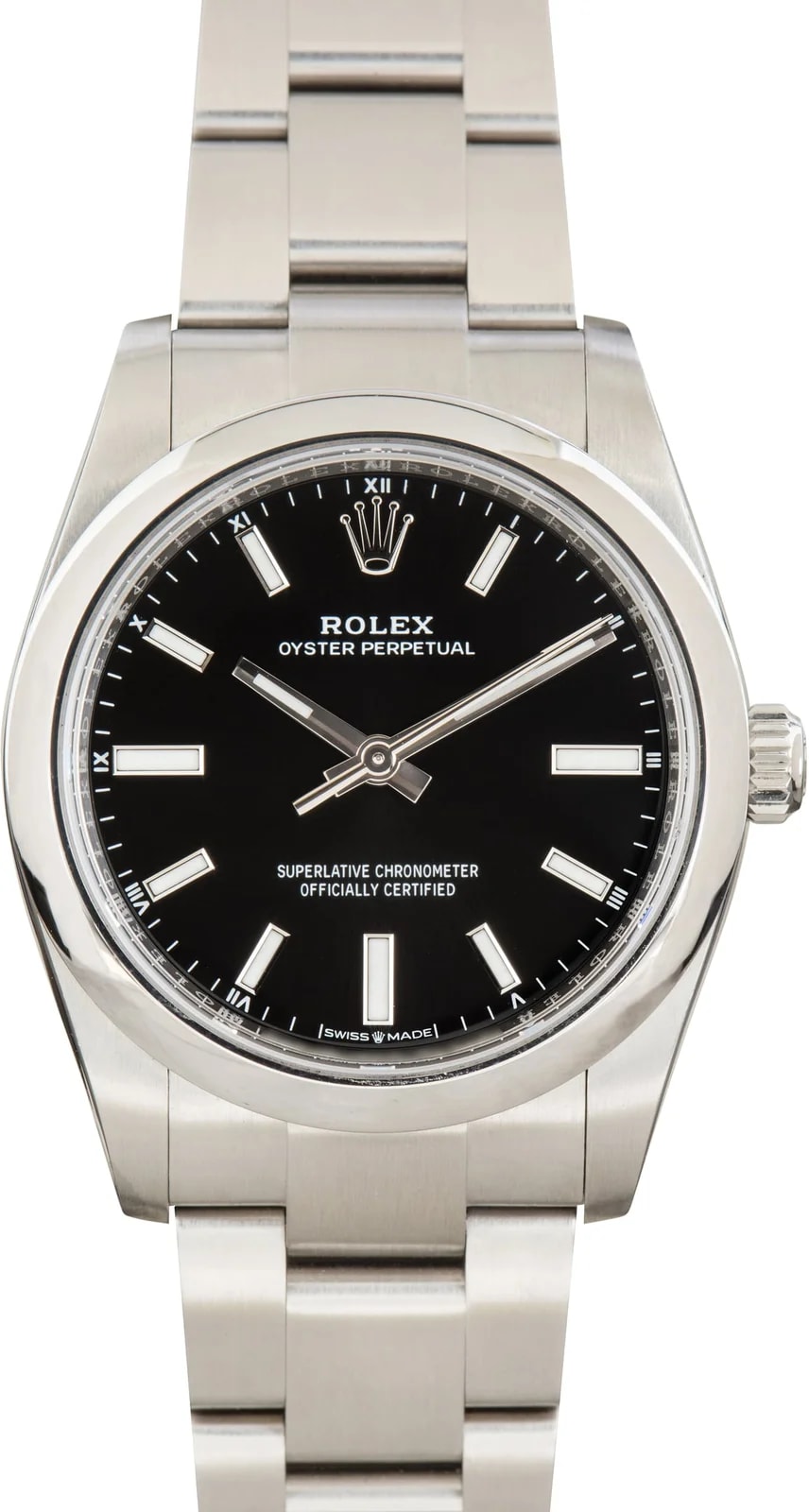 Rolex Oyster Perpetual Ref 126000 Black Index Dial 2
