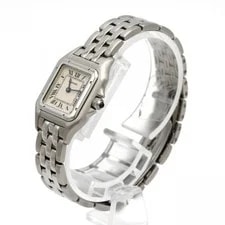Authentic Cartier Pantheresm W25033P5 Stainless Steel Quartz #230-000-566-6217 2
