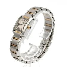 Cartier Tank Française SM W51008Q3 Stainless Steel Quartz #270-00... 2