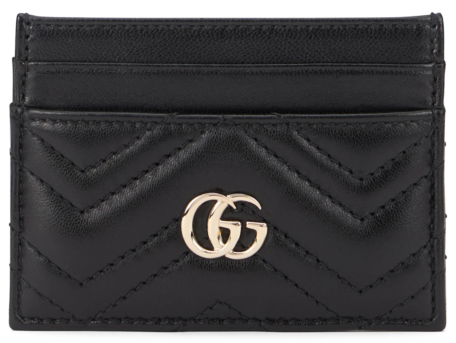 Gucci GG Marmont Card Case — Calf Skin Wallets 2