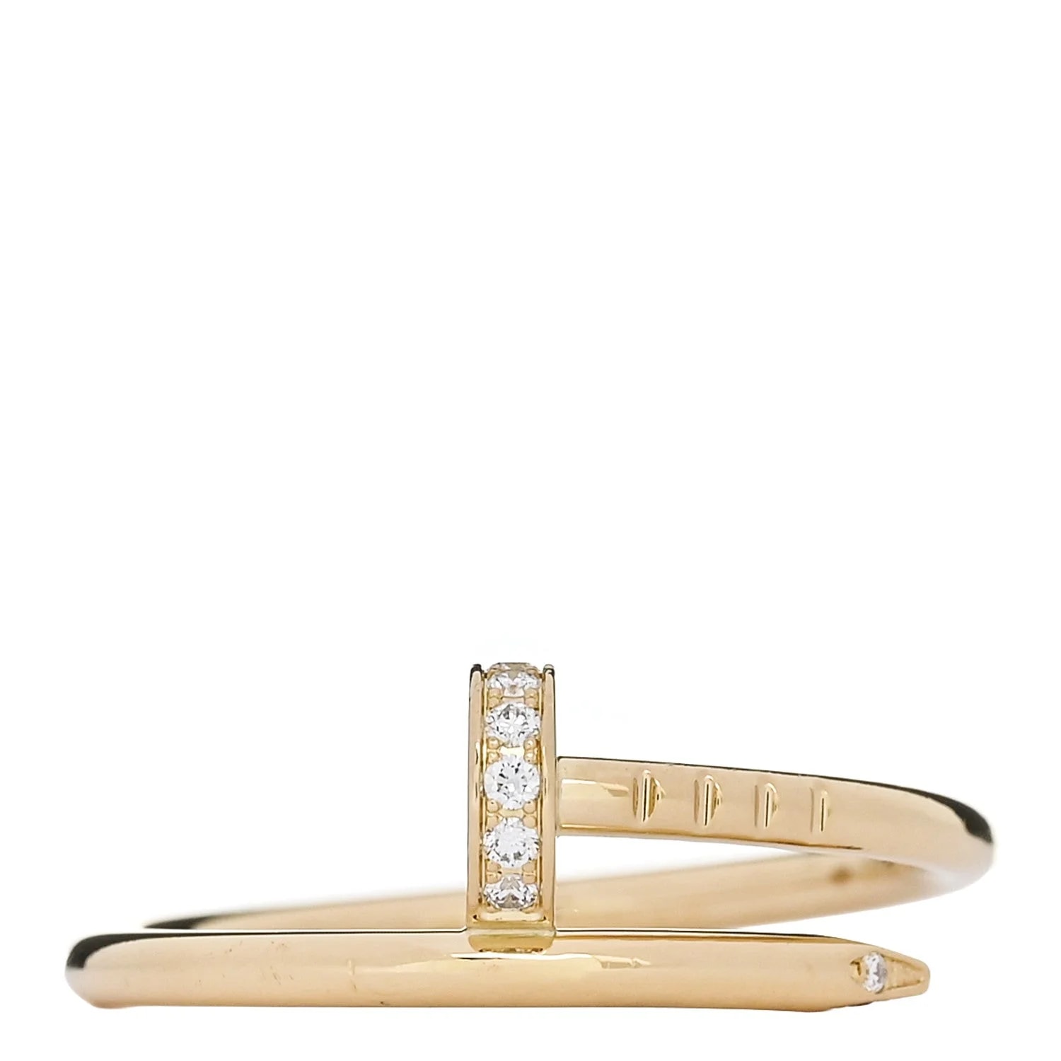 Cartier — 18K Yellow Gold Small Juste Un Clou 54 6.75 — Jewelry — resale