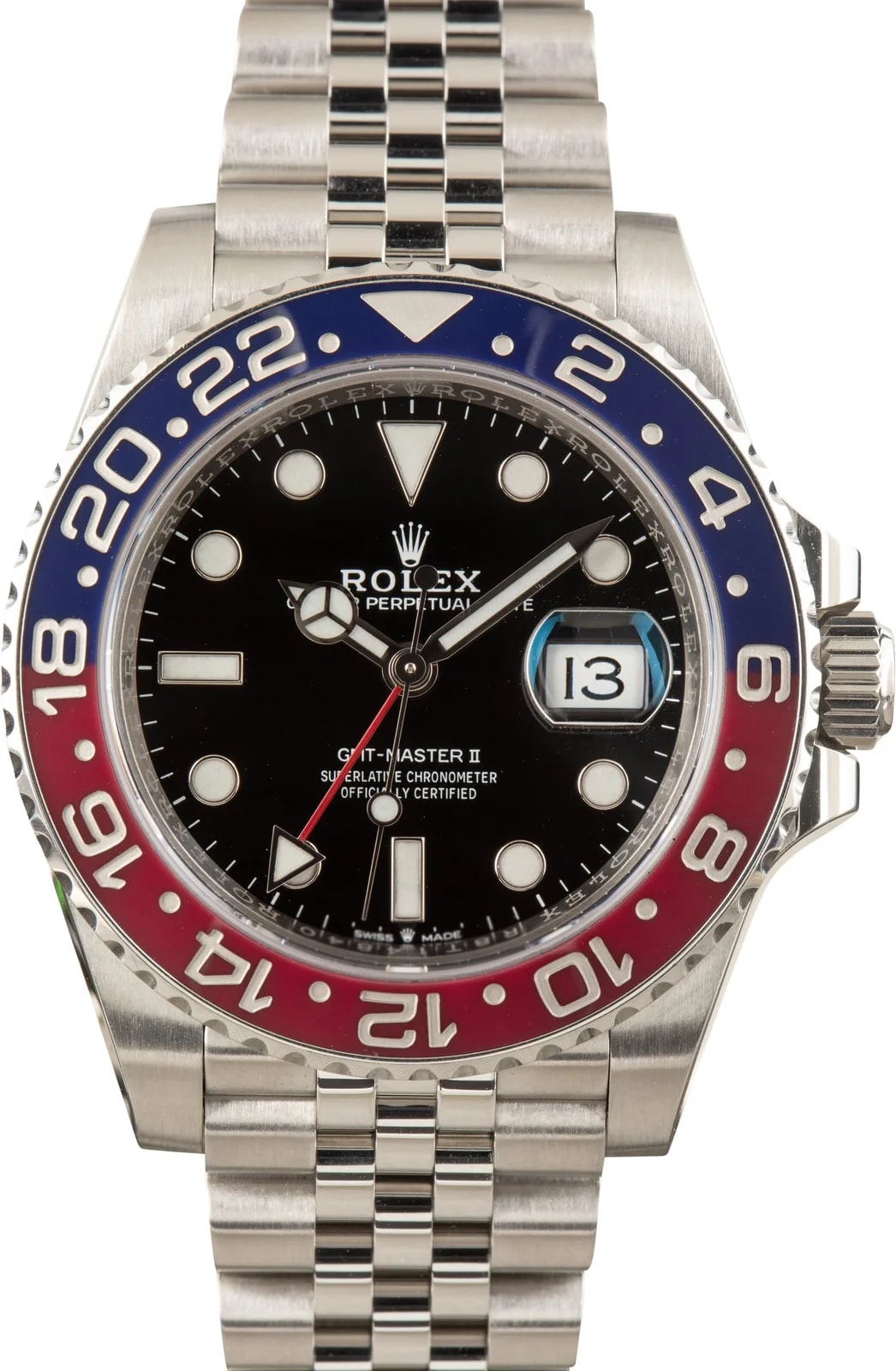 Rolex — Rolex GMT-Master II Ref 126710BLRO Red & Blue Pepsi — Watch — resale
