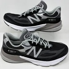 New Balance 990v6 Size 13 Running Shoes (M990BK6) 2