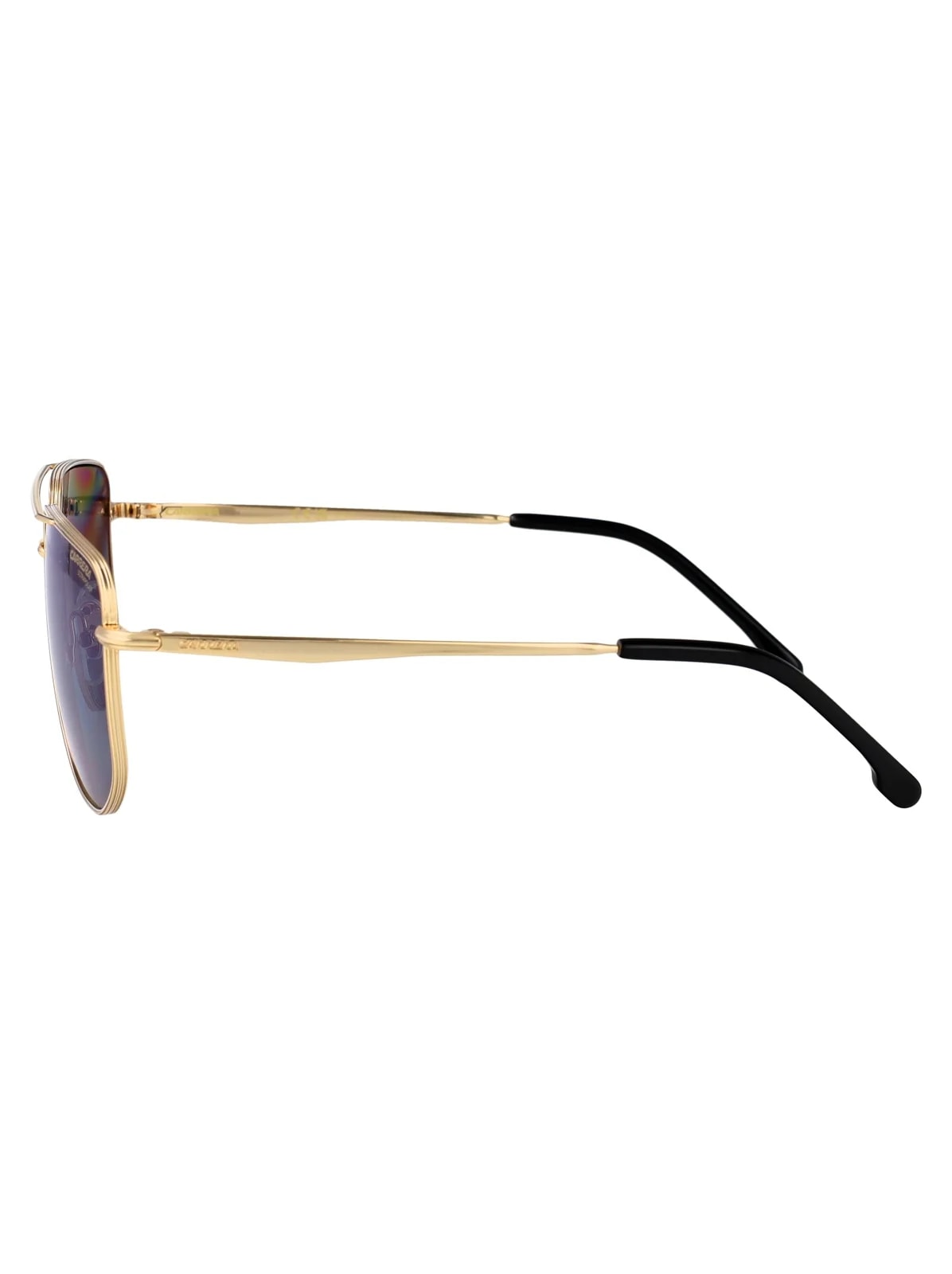 Carrera Metal Aviator Sunglasses — Gold Stainless Steel 3