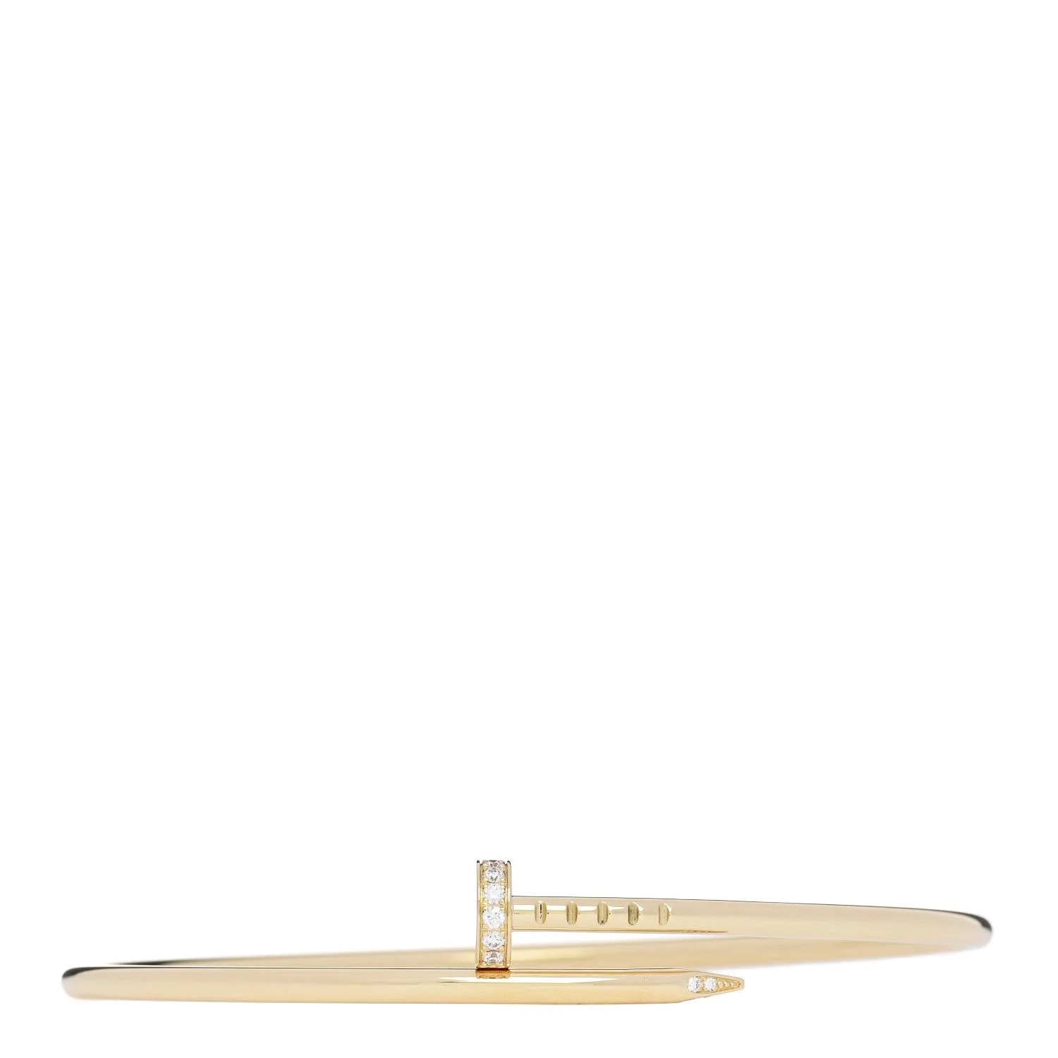 Cartier — 18K Yellow Gold Small Juste Un Clou 18 — Jewelry — resale
