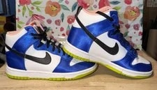 Nike Dunk High ’S dv2185-100 Sz 7 . Pre-0wned. 3