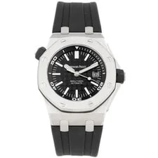 Audemars Piguet — Audemars Piguet Royal Oak Offshore Diver Steel Black Dial 42mm 15710ST Full Set — Watch — resale