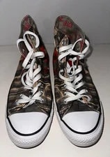VTG Converse High Top "The Flash Gordon" DC Comic Shoe 2