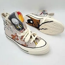 Converse X Tom and Jerry Chuck 70 Hi 85th Anniversary M9/W11 A15111C NEW 3