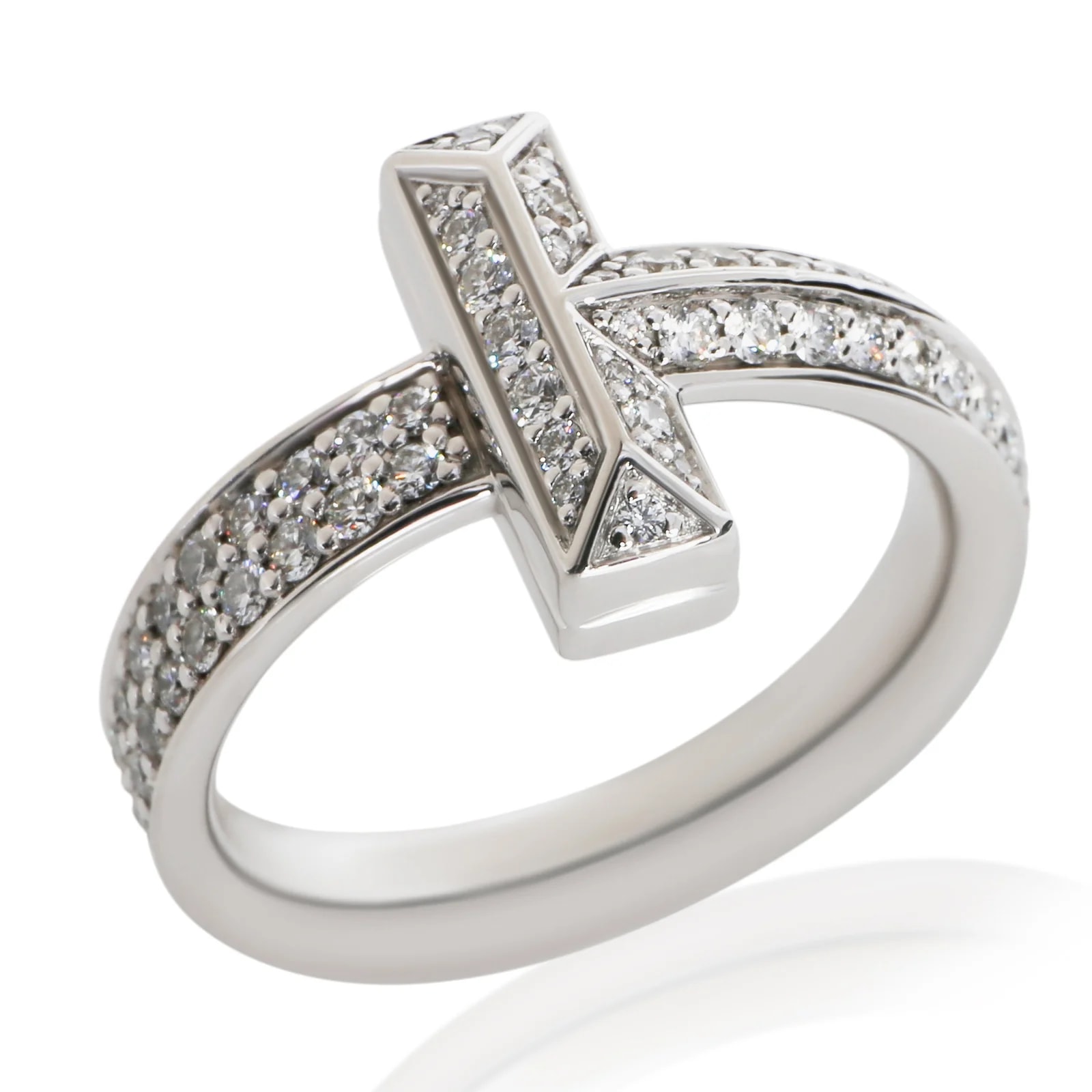 Tiffany & Co. White Gold T T1 18k 2