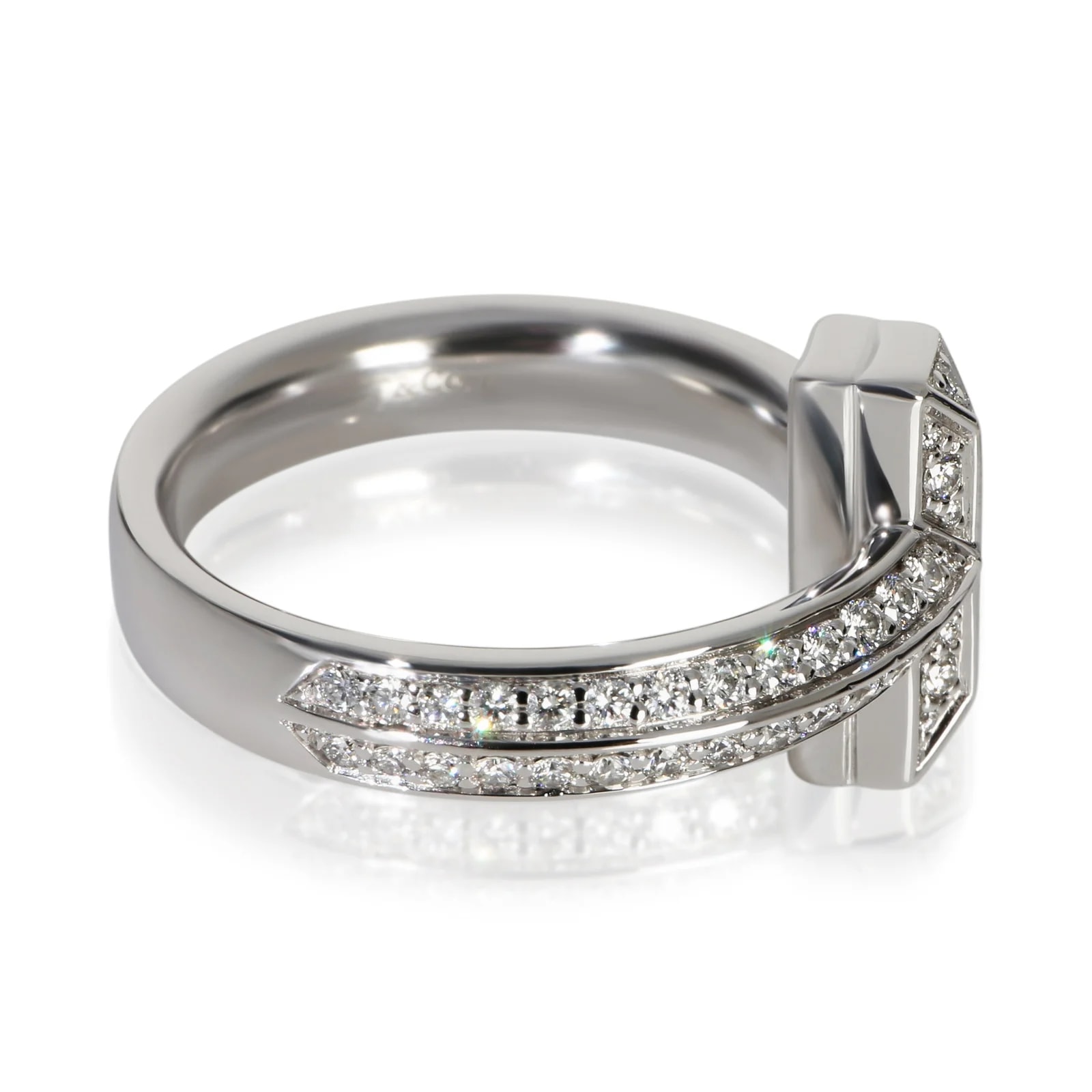 Tiffany & Co. White Gold T T1 18k 3