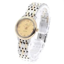 Omega — Omega DE Ville Prestige 424.20.24.60.58.001 24mm SS Gold #C8005 — Watch — resale