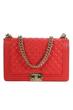 Chanel — Chanel Chain Strap CC Flap Boy Bag — Handbag — resale