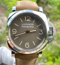 Panerai Luminor 1950 PAM00663 Acciaio L.E. 47mm Manual Wind {Full SET} 663 Brown 4
