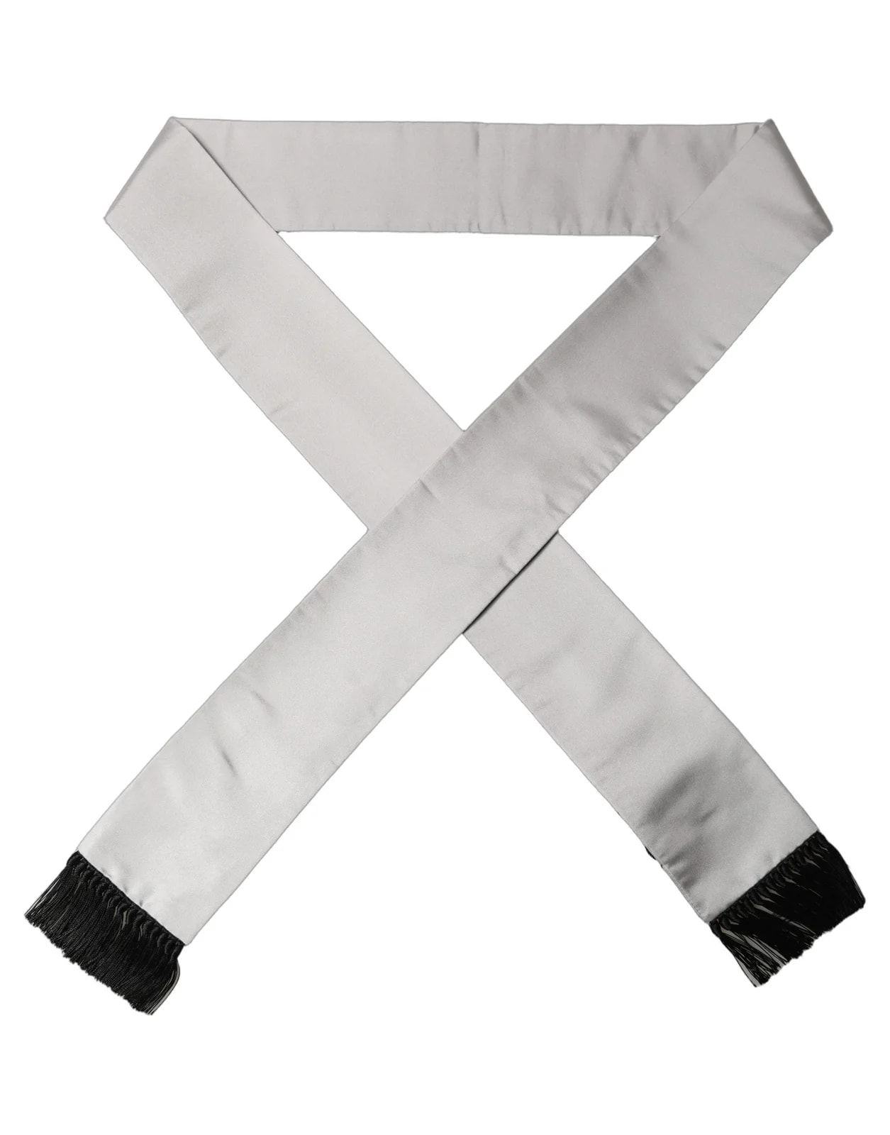 Dolce & Gabbana — Dolce & Gabbana Light Fringed Lace Stole Scarf — Accessory — resale