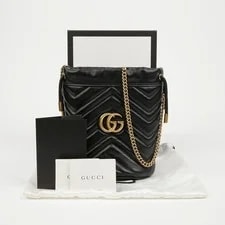 Gucci — Gucci GG Marmont Mini Bucket 157909499 [P] — Handbag — resale
