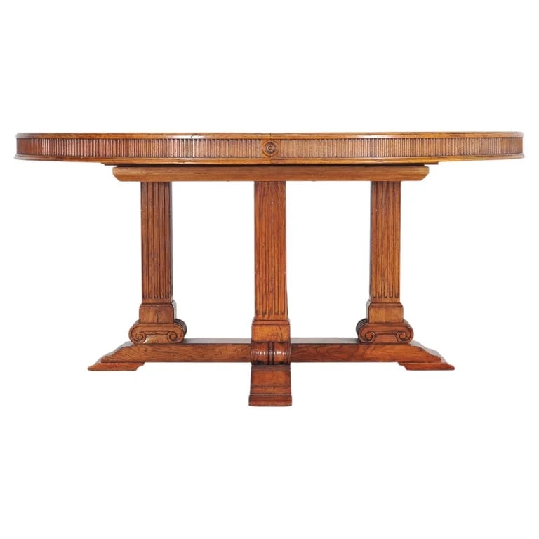 Ralph Lauren — Ralph Lauren Hither Hills Round Extending Dining — Furniture — resale