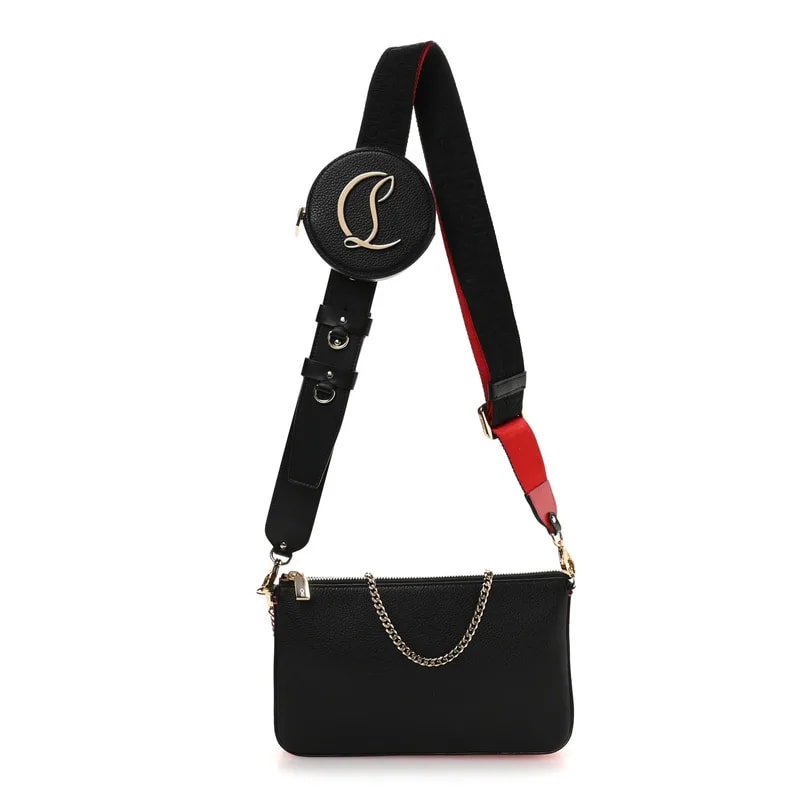 Christian Louboutin — Monogram Loubila Chain Hybrid Crossbody — Handbag — resale