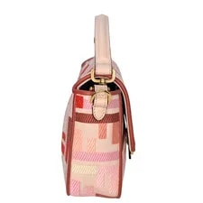 Fendi Baguette Vitello Medium Embroidered Rosa Quarzo 3