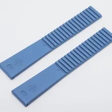 Patek Philippe Original 208806 New Rubber Strap Blue for Aquanaut 19x16mm 2