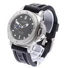 Panerai Luminor 1950 Submersible PAM00682 42mm SS Rubber Black Dial Date #C121 2