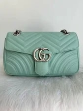 Gucci — Gucci GG Marmont 26 Matelassé Chain Crossbody — Handbag — resale