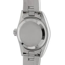 Rolex Oyster Perpetual 76080 Blue 369 White Bar P Number Second Hand 4