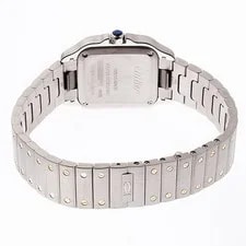 Cartier Santos de SM W2SA0033 Yellow Gold / Stainless Steel 34.5mm #KMW2140 3