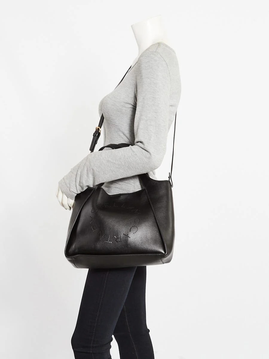 Stella McCartney Perforated Logo Top Handle 2