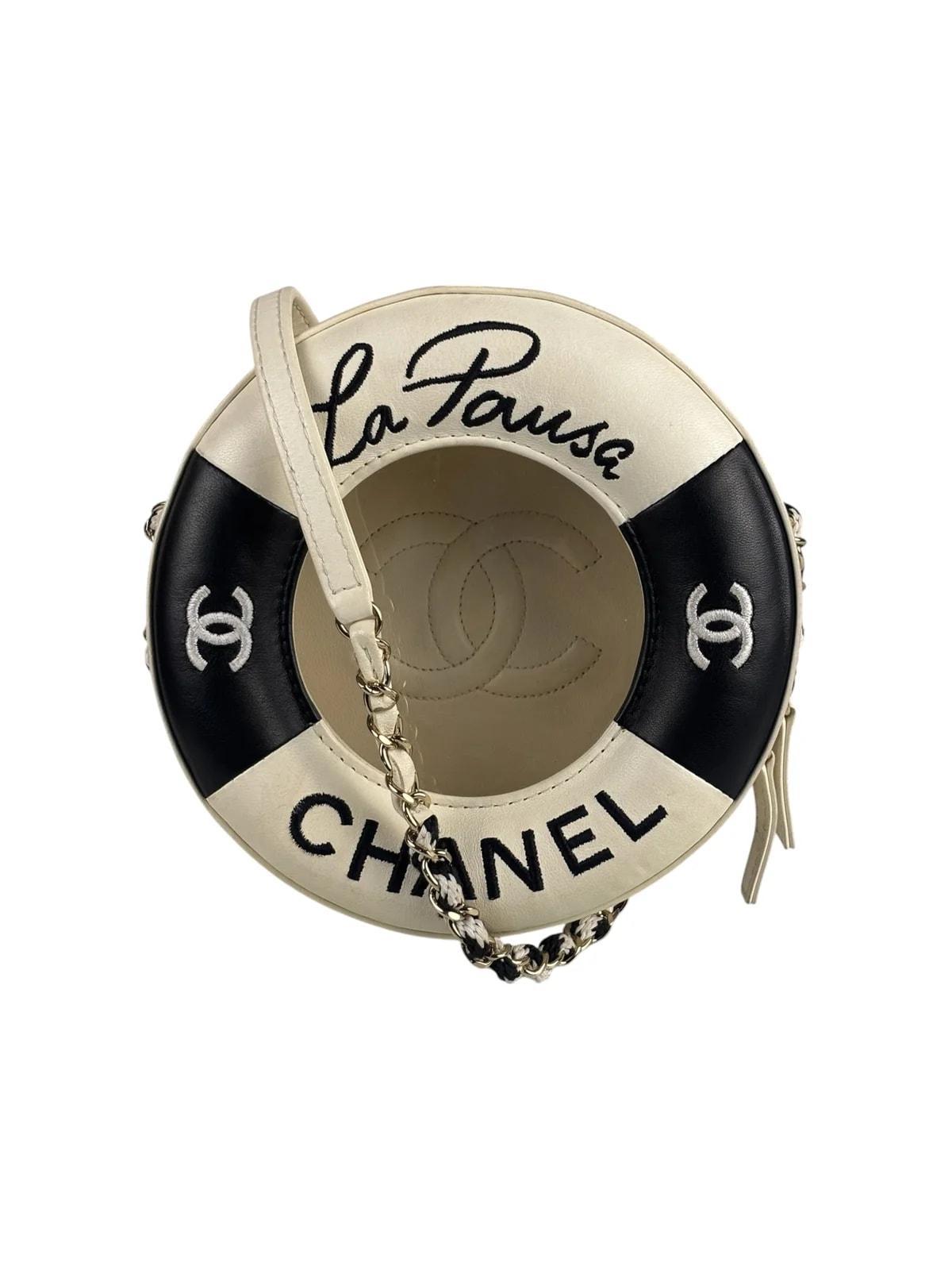 Chanel — Chanel Limited Edition Lifesaver Round Crossbody 2017 — Handbag — resale