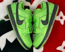 Nike SB Dunk Low the Powerpuff Buttercup FZ8319-300 10 *Worn* 2