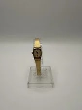 Citizen 3220 Quartz Dress Gold Tone Mesh Bracelet Analog Dial 2