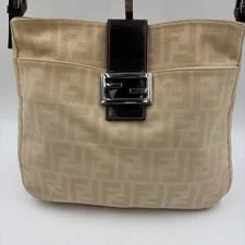 Fendi Zuccino Manman Bucket One Monogram Auth 2