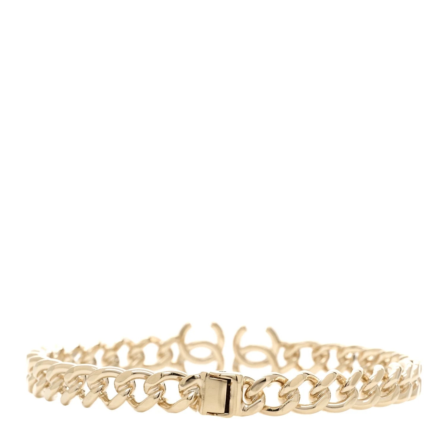 Metal CC Chain Link Choker L 3