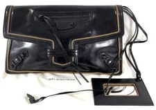 Balenciaga — Balenciaga Paris Trimmed Motocross Classic in Italy — Handbag — resale