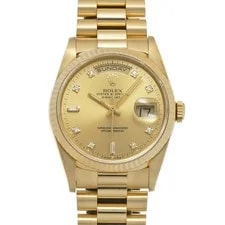 Rolex — Rolex Day-Date 18238A 36mm Yellow Gold Champagne #WW6091 — Watch — resale