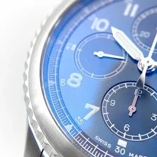 Breitling Navitimer 8 Chronograph Day Date A13314 S Automatic Blue Dial 3