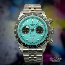 2025 Tudor Black Bay Chrono Flamingo Blue - Turquoise Dial 41mm 79360N-0024 2