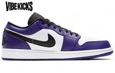 Air Jordan 1 Low 'Court ' 553558-500 New 2