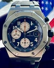 Audemars Piguet — 🔥Audemars Piguet Royal Oak Offshore 26470ST Navy Blue Dial W/Papers🔥 — Watch — resale