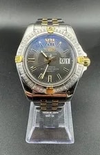 Breitling — Breitling Cockpit B49350 Auto 41mm Black Dial 18k YG TT Bezel/Band Steel — Watch — resale