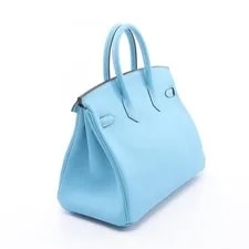 Hermes Birkin 25 B Celeste SHW 2
