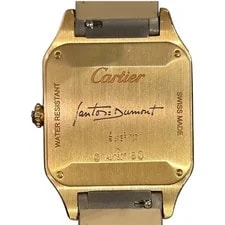 Cartier Santos Dumont WGSA0097 Yellow Gold/Leather Manual Winding #OK301 3