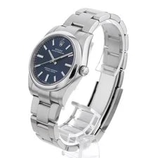 Rolex Oyster Perpetual 124200 Blue Bar Random Number Second Hand 2