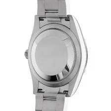 Rolex Oyster Perpetual 124200 Blue Bar Random Number Second Hand 4